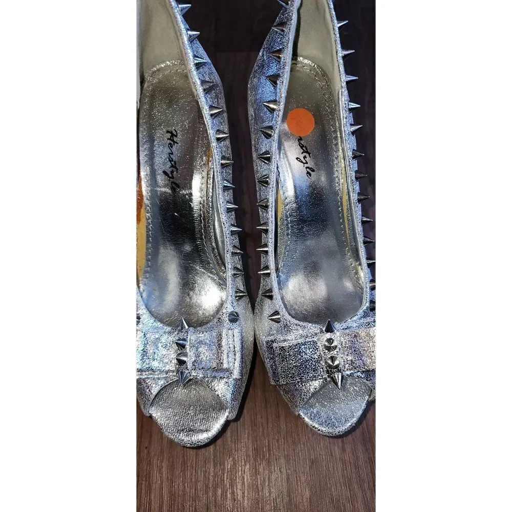 Herstyle silver metallic